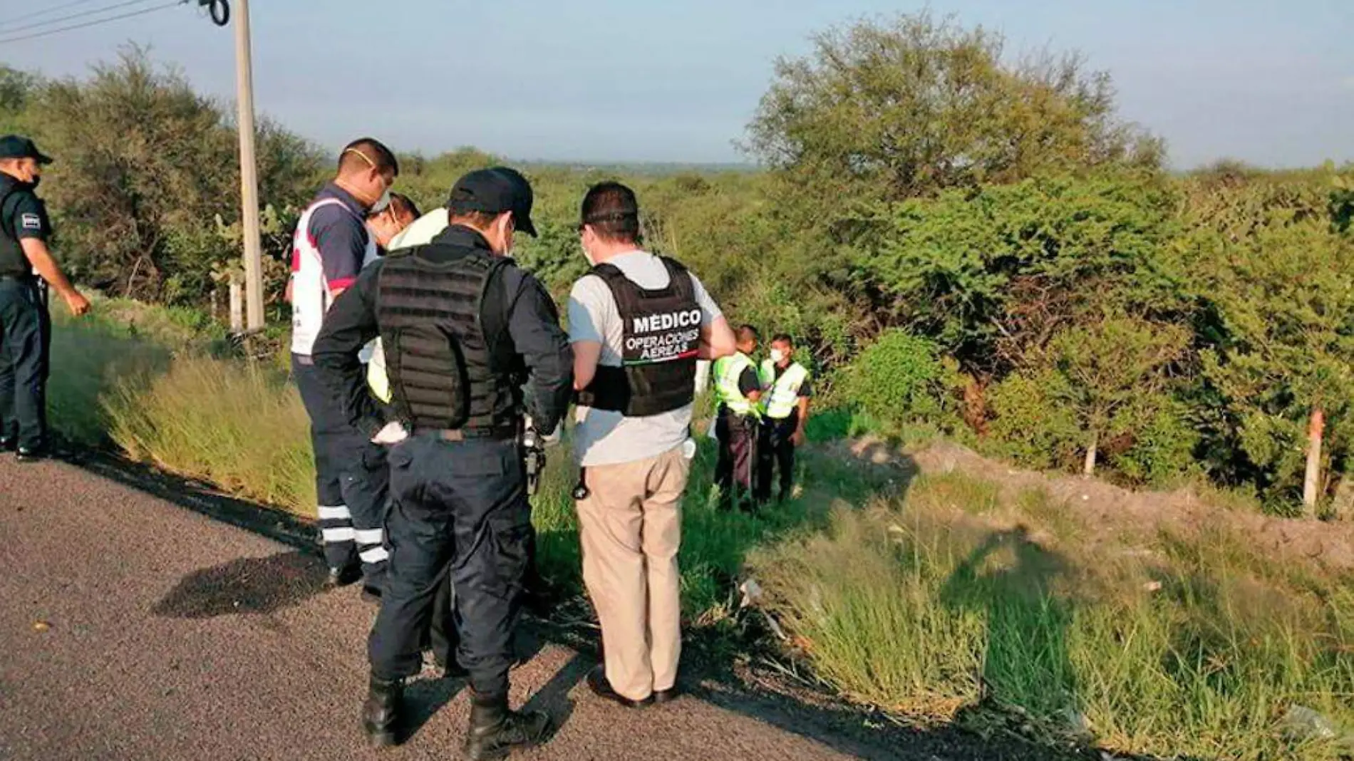 encuentran cuerpo de motociclista 2